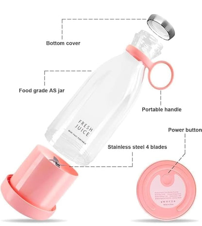 On-the-Go Personal Mixer – Rechargeable Compact Blender